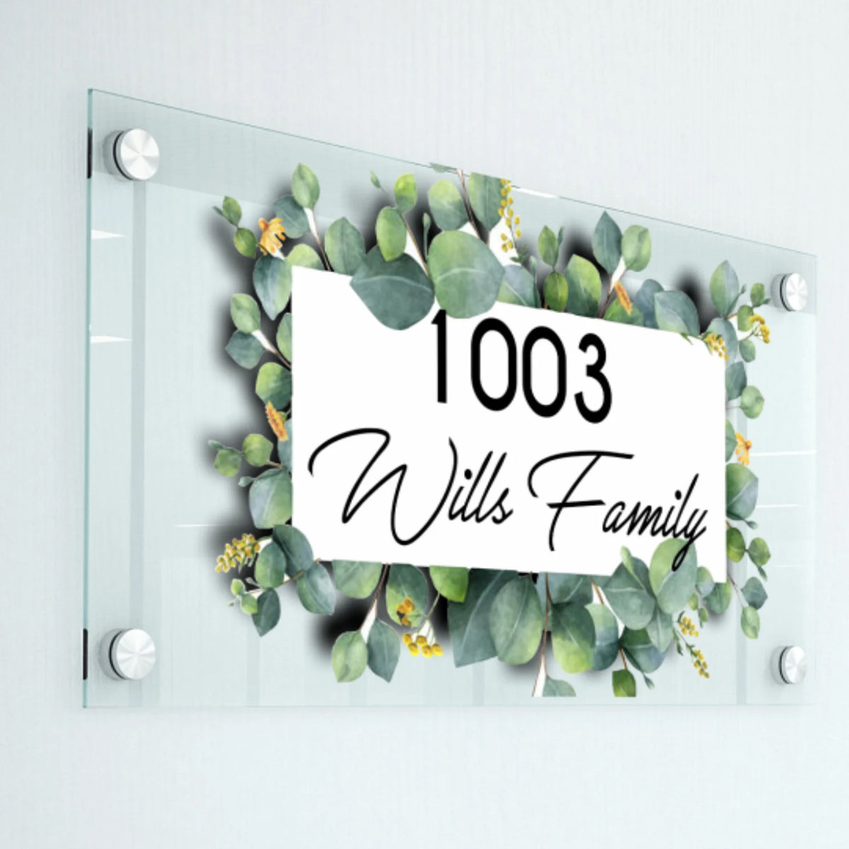 Designer UV printed acrylic plate D5