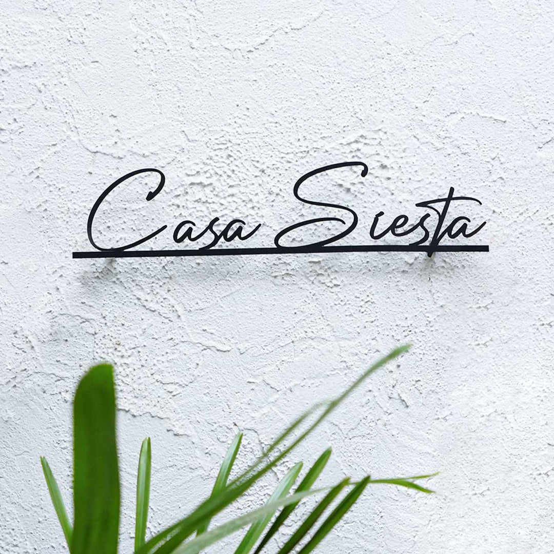 Custom Metal Word, Your Custom Text ,Personalized Address Sign, Family Sign